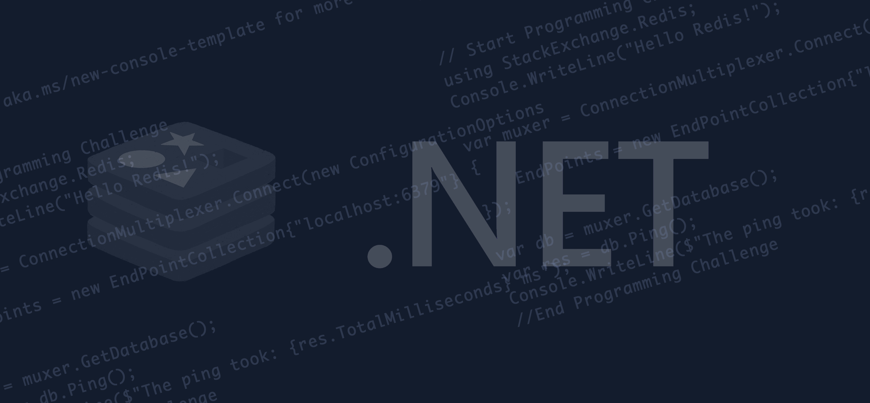 Redis for .NET Developers banner image